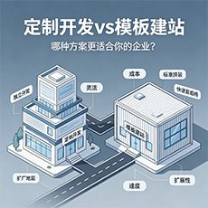 汕头建站-定制开发vs模板建站:哪种方案更适合你的企业?