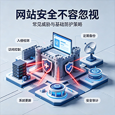 汕头建站-网站安全不容忽视：常见威胁与基础防护策略