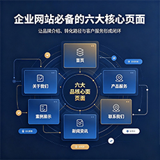 汕头建站-企业网站必备的六大核心页面