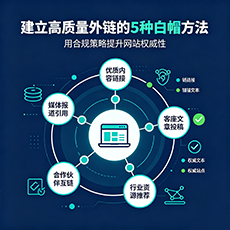 汕头建站-建立高质量外链的5种白帽方法
